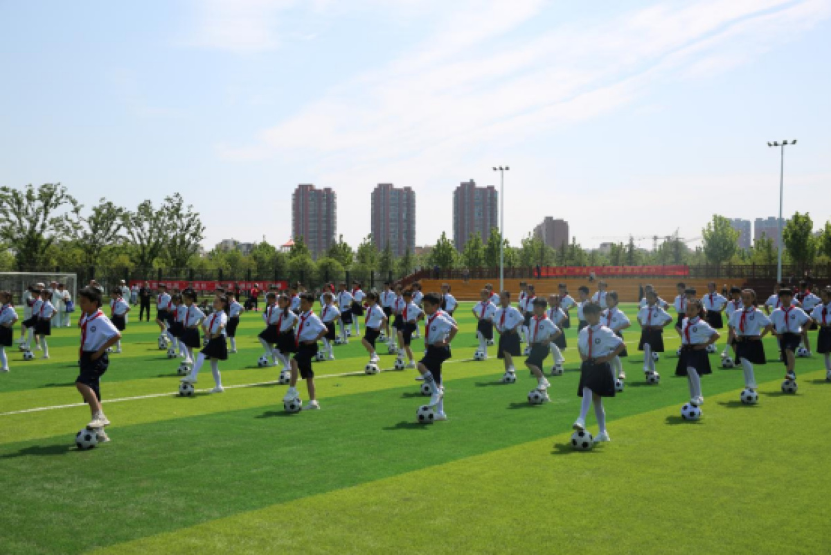 2024年信阳市潢川县全民健身月活动启动仪式暨潢川县弋阳公园体育设施启用仪式举行(图3)