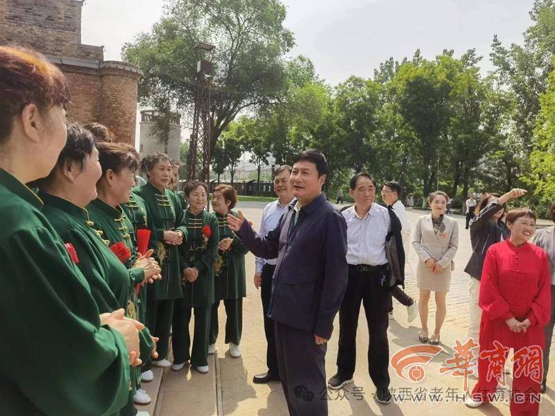 郭大为在宝鸡调研老年体育工作(图4)