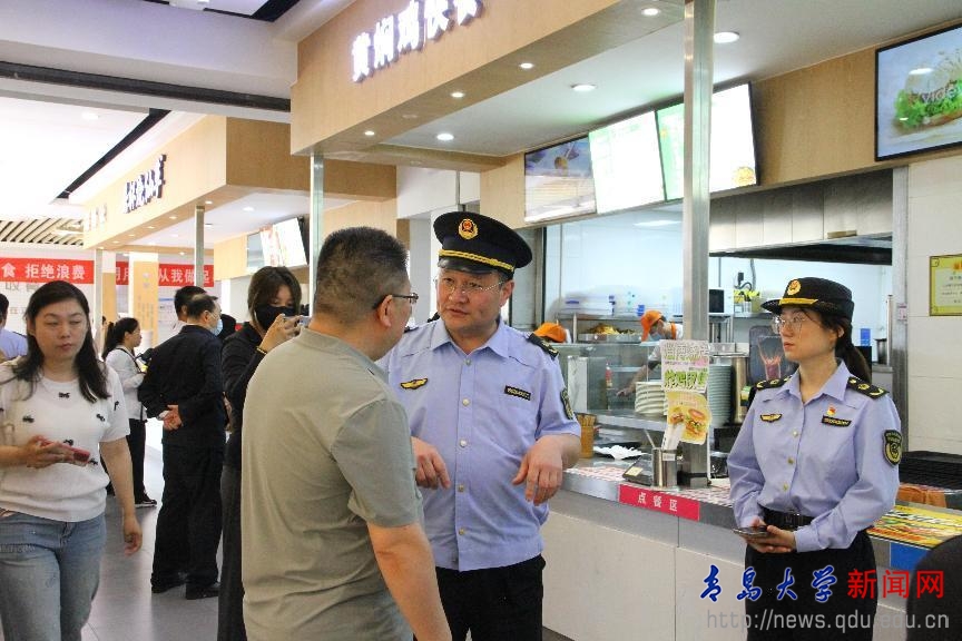 2024年青岛市食品安全“你点我检进校园”活动在我校举办(图3)