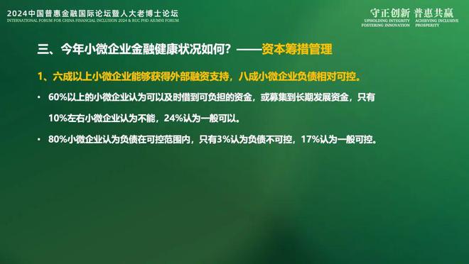 2024IFCFI《小微企业金融健康洞察2024》报告发布：稳链强韧(图12)