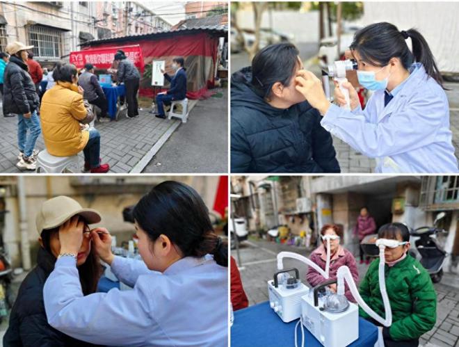 温暖入心光明入户！常德爱尔医护人员进社区开展公益眼健康检查