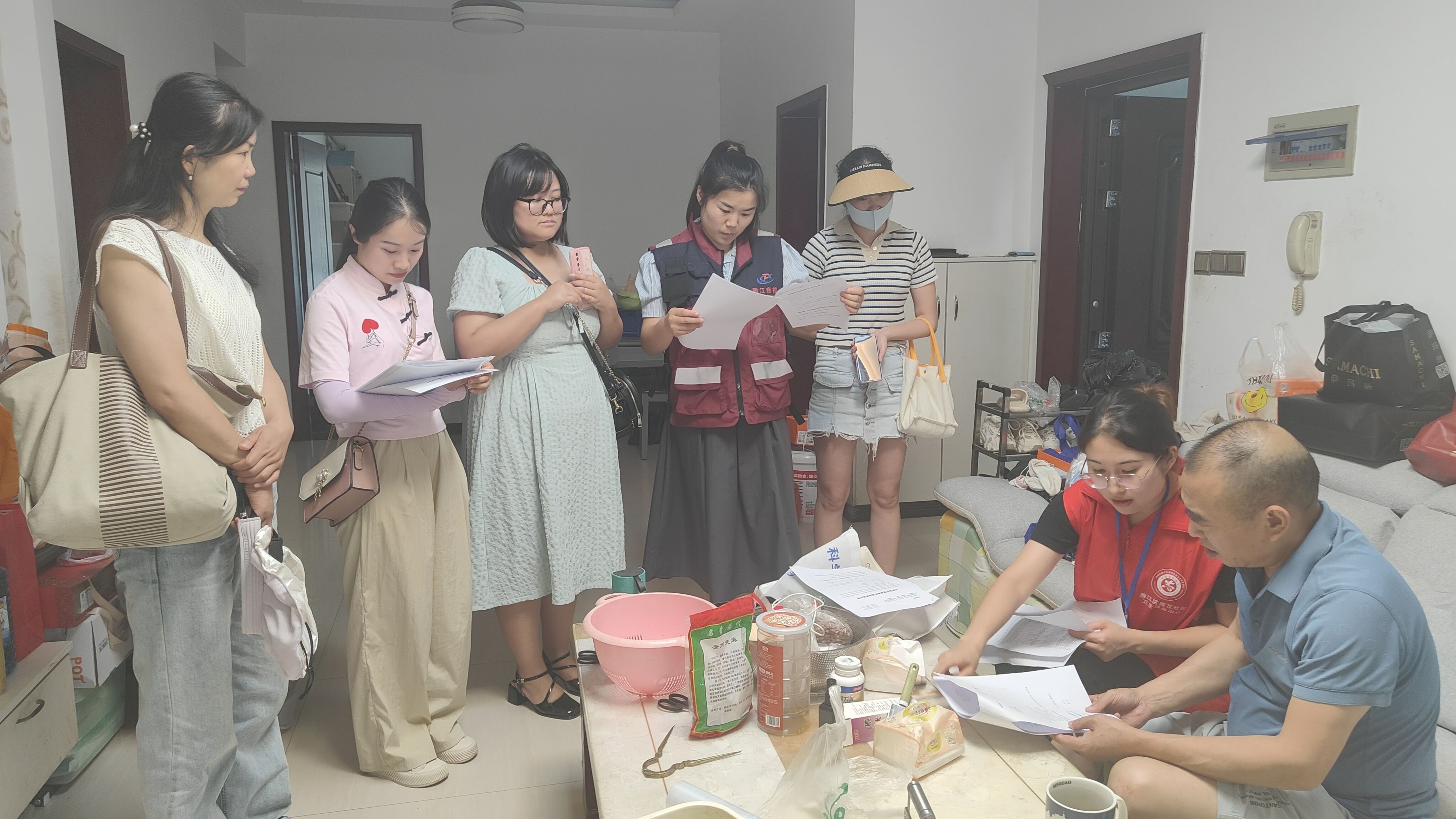 市疾控中心开展2024年健康素养监测工作专项督导(图2)