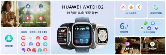 腕上血压监测华为WATCHD2持续领先(图5)