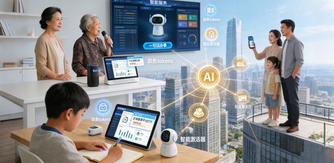 政务TokensAICITY进化路径中的新“锚点”