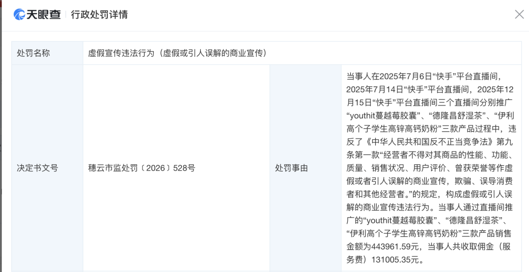 曾五次退网的辛巴高调收徒！旗下公司因涉优思益等虚假宣传刚被罚；去年宣布退网前自创卫生巾品牌被曝检出致癌物